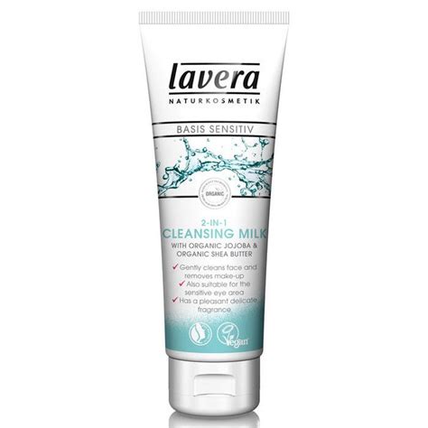 Lavera In Cleansing Milk Organic Facial Cleanser Gentle Face