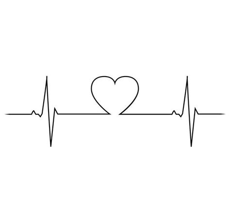 Heart beat png | Heartbeat tattoo design, Heartbeat tattoo, Heartbeat ...