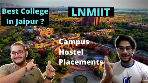 LNMIIT Best College In Jaipur Interview With LNMIIT Student