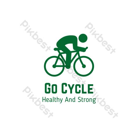 hand draw cycle logo png images png   pikbest