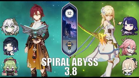 New 3 8 Spiral AbyssHeizou Hyperbloom Ei Miko Team Floor 12 9