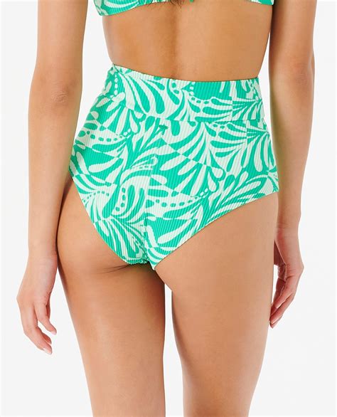 Rip Curl Afterglow Hi Waist Cheeky Coverage Bikini Pant Pant Ozmosis