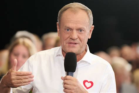 Tusk w Przemyślu Zakpił z decyzji Kaczyńskiego ws debaty wyborczej