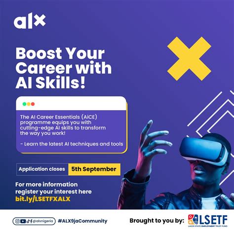 Call For Applications Alx X Lsetf Ai Career Essentials Aice Program