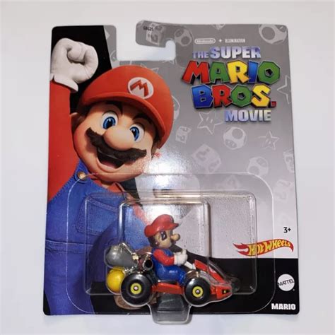 Hot Wheels The Super Mario Bros Movie Nintendo Red Kart Premium