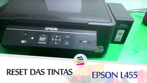 Tutorial Reset e Reposição das tintas na Epson L455 e Similares