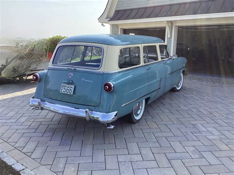 Green 66k 1953 Ford Country Sedan For Sale