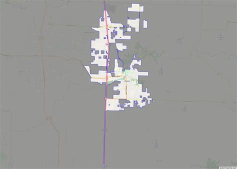 Map of Ozark city, Missouri - Thong Thai Real