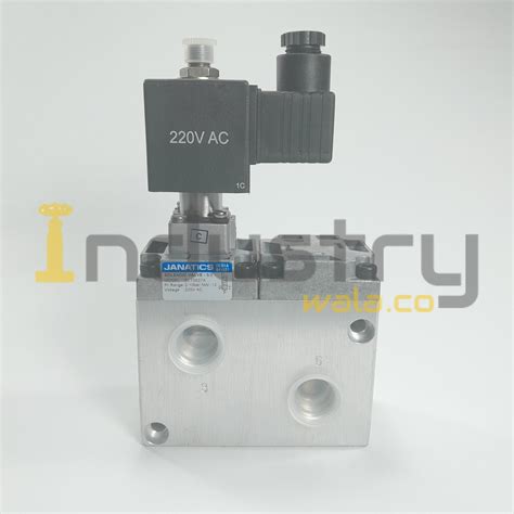 Janatics El A Poppet Type Solenoid Valve Way Industrywala