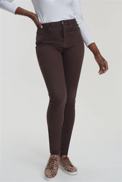 Brown Ultra Stretch Skinny Jeans Long Tall Sally