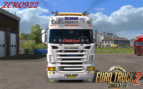 Scania R Streamline RJL Window Sticker ETS2 Mods