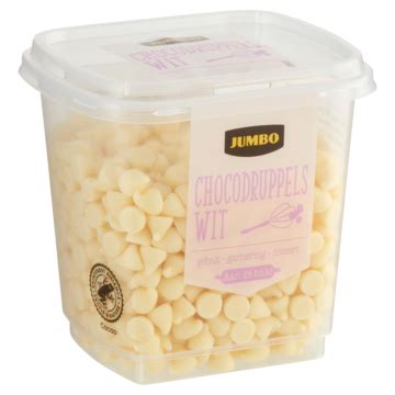 Jumbo Chocodruppels Wit 125g Bestellen Ontbijt Broodbeleg En