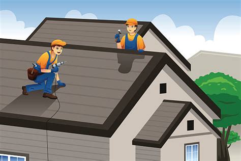 Roofer Illustrations Royalty Free Vector Graphics And Clip Art Istock