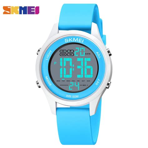 Skmei Relojes Deportivos Digitales Con Luz Led Para Ni Os Y Ni As