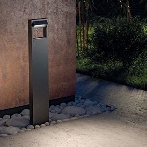 Garden Bollard Light Disc Novalux S R L Contemporary Metal Led