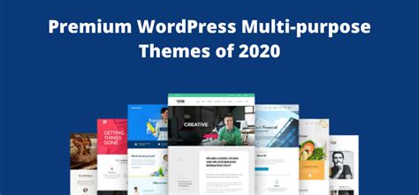 Of The Most Popular Premium Wordpress Multi Purpose Themes