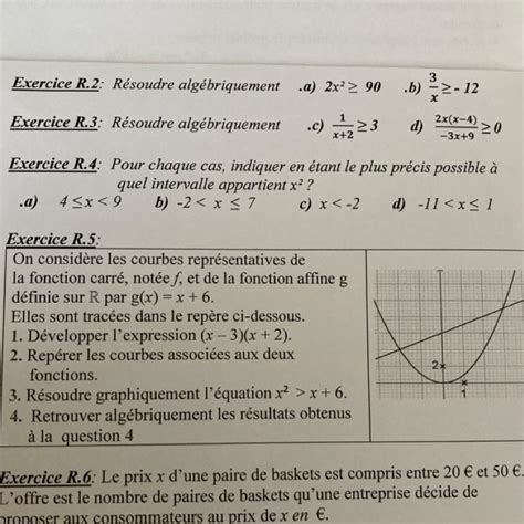 Bonjour Je Ne Comprends Pas Cet Exercice De Maths Je Vous En Serai