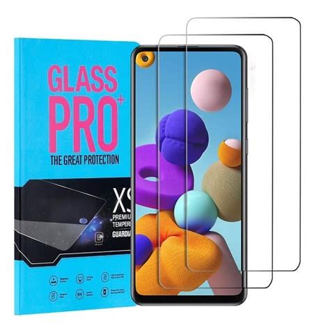 Samsung Galaxy A21s Tempered Glass Screen Protector Film Guard