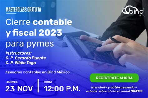 Masterclass Gratuita Cierre Contable Y Fiscal Para Pymes