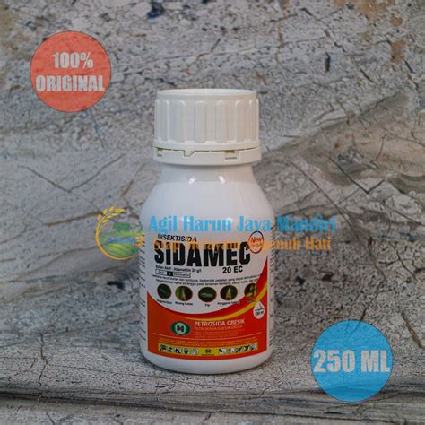 Jual SIDAMEC 20 EC 250 ML Inesektisida Abamectin Benih Untuk Hama