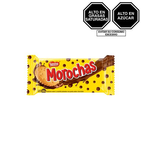 Galleta Morochas Bañada Con Pastas Sabor A Chocolate Nestlé 30gr