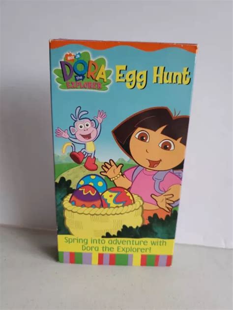 DORA THE EXPLORER Egg Hunt And Christmas VHS Lot EUR 13 13 PicClick FR