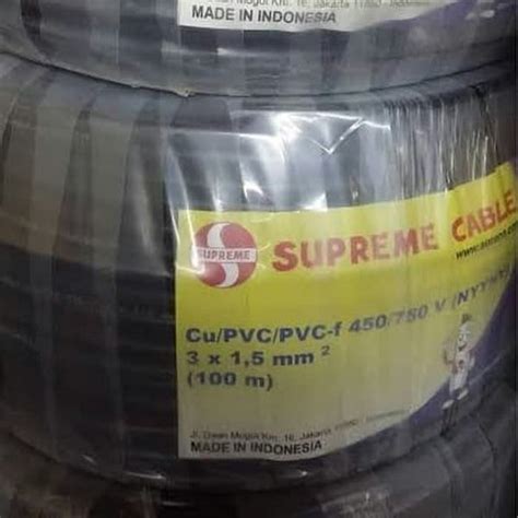 Jual Kabel NYYHY Atau NYMHY Serabut Supreme 3x1 5mm Atau 3x1 5 Mm