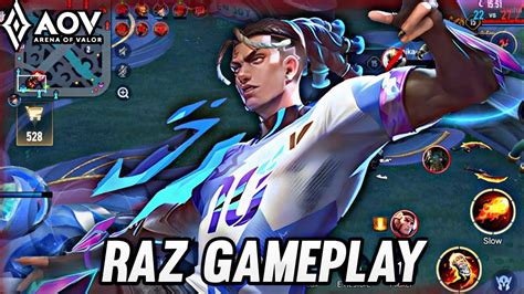 RAZ GAMEPLAY SOLOQ ARENA OF VALOR YouTube