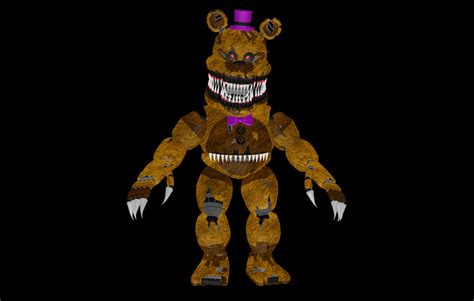 Mmd Nightmare Fredbear By Oscarthechinchilla On Deviantart