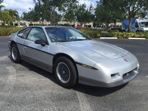 1987 Pontiac Fiero Gt One Owner Low Miles Clean Autocheck Rare