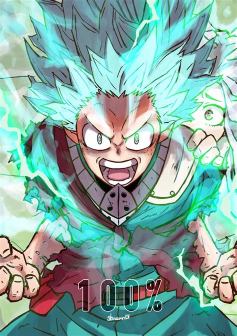 Izuku Midoriya Deku My Hero Academia Dibujos De Anime Fondo De