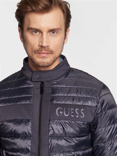 Guess Doudoune M2BL18 WEYY2 Bleu Marine Regular Fit Modivo Fr