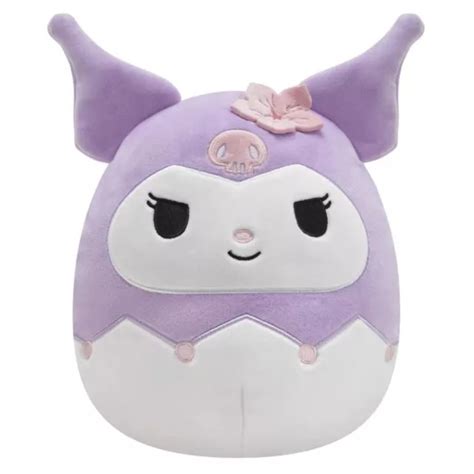 Same Day Ship Squishmallows Kuromi 8” Hello Kitty Pink Purple Sanrio