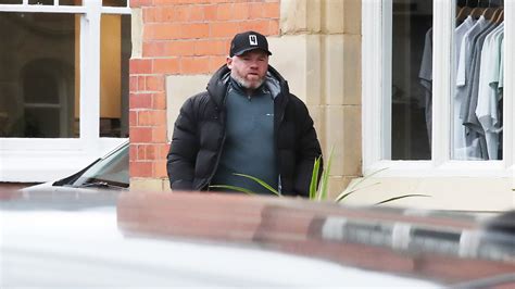 Man Utd Icon Wayne Rooney Spotted In Cheshire As Dc United Boss Flies