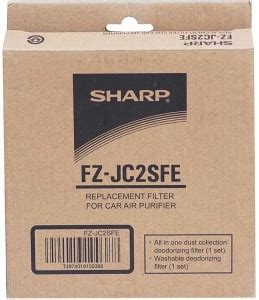 Sharp Original Replacement Filter Set Fz Jc Sfe Carbon Hepa Air