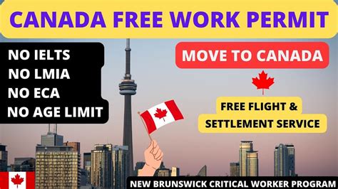 New Brunswick Critical Worker Program Get Free Work Permit Easiest