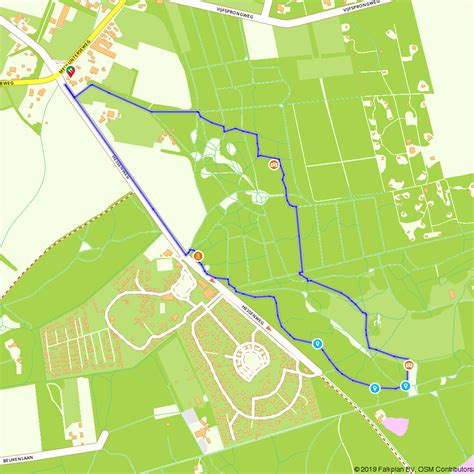 Middelpunt Van Nederland Ede Wandelroute Route Nl