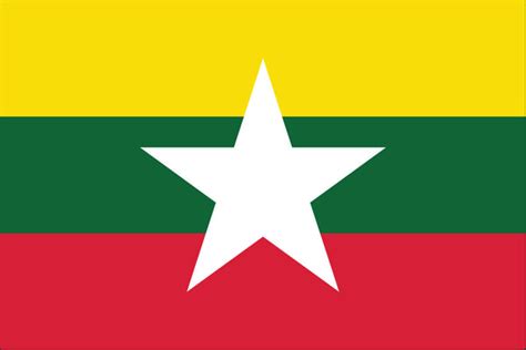 Myanmar (Burmese) Flag – Heritage Flag & Supply 607-821-1601