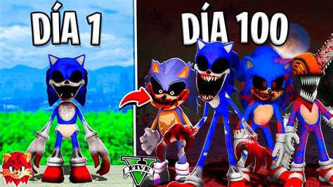 Sobreviv D As Como Todos Los Sonic Exe La Pelicula En Gta