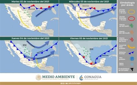 Frente Frío 7 Llega A México Estos Son Los Estados Afectados En