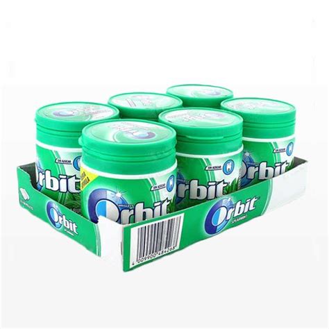 Bo Te De Chewing Gum Orbit Menthe Poivr E Paquets