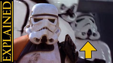 The Story Of The Stormtrooper That Bumped His Head Youtube