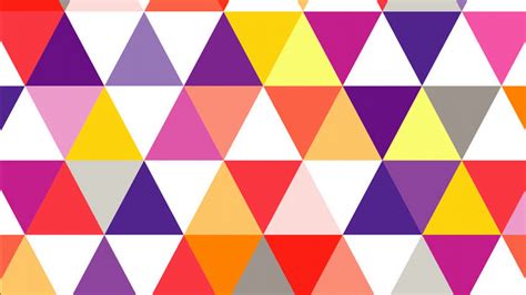 Colorful Triangles Geometric Shapes Pattern Hd Geometric Wallpapers Hd Wallpapers Id 84330