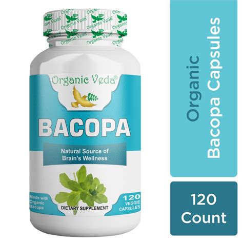 Organic Veda Bacopa 120 Veg Capsules Lazada