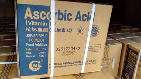 Vitamin C Ascorbic Acid Packaging Type Box Packaging Size 25 Kg At Rs 290 Kg In New Delhi