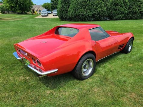 1968 Chevrolet Corvette Stingray Sportscar Red RWD Manual - Classic ...