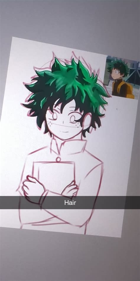 Middle School Deku Redraw :) : r/BokuNoHeroAcademia