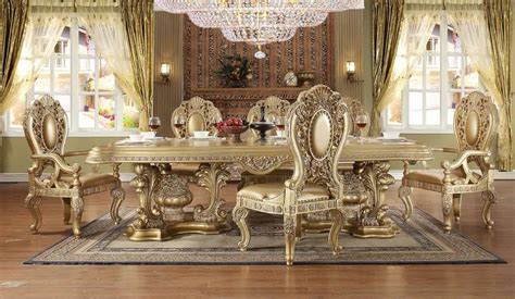 Homey Design Hd Bellagio Dining Set Usa Furniture Warehouse