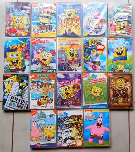 Coleção Dvds Bob Esponja Original Leia Parcelamento sem juros