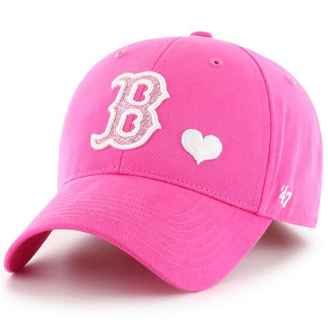 Boston Red Sox Toddler Girls Sugar Sweet 47 Mvp Adjustable Cap Bob